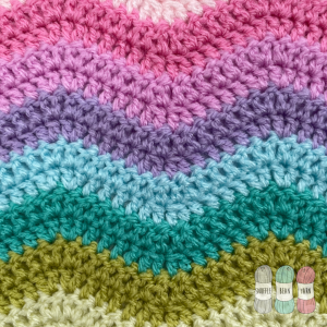 How to Crochet the Ripple Stitch