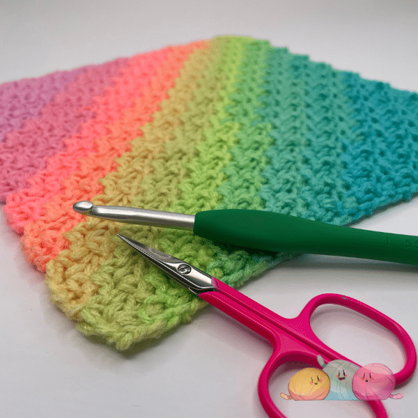 How to Crochet a Corner to Corner Wattle Stitch Square [Free Video Tutorial & crochet Pattern!]