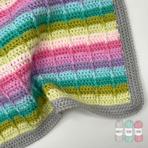 How to Crochet the "Ester" Baby Blanket