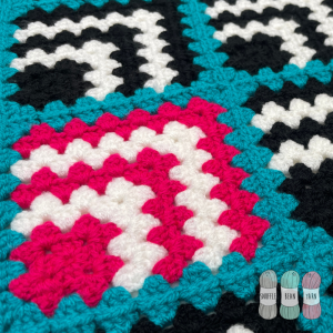 How to Crochet a Mitred Granny Square