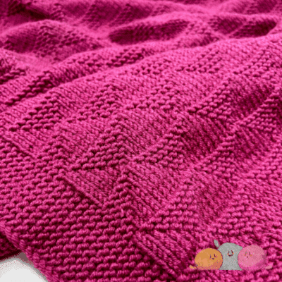 Rosie Baby Blanket PDF KNITTING PATTERN
