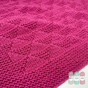 How to Knit the "Rosie" Baby Blanket