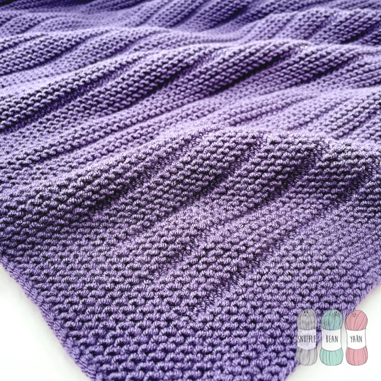How to Knit the "Henry" Baby Blanket