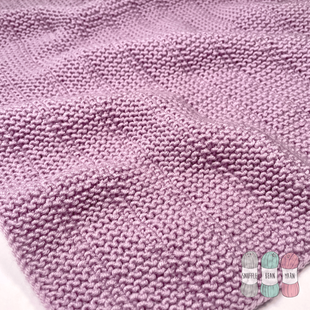 How to Knit the Daisy Baby Blanket Free Video Tutorial Written Pattern Snufflebean Yarn