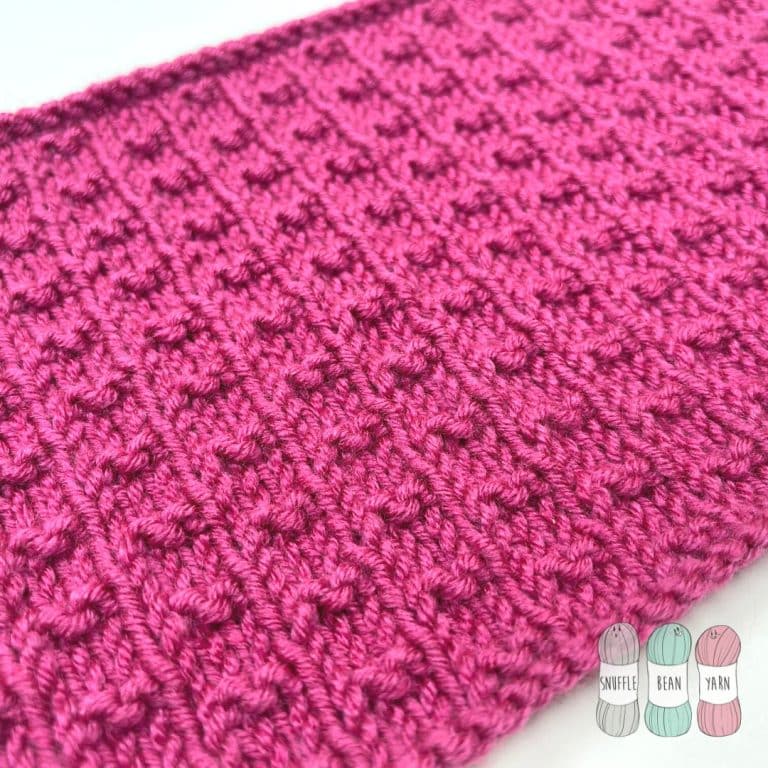 How to Knit Double Fleck Stitch