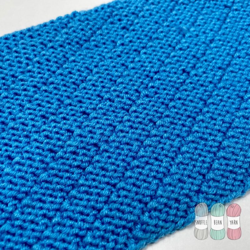 How to Knit Diagonal Seed Stitch [Free Video Tutorial & Written Pattern ...