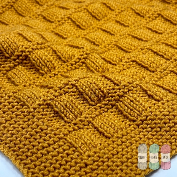 How to Knit the Lucas Baby Blanket Free Video Tutorial Written Pattern Snufflebean Yarn