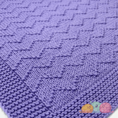 Emily Baby Blanket PDF KNITTING PATTERN