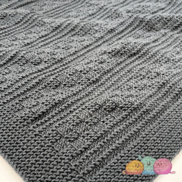 How to Knit the “Ellis” Baby Blanket – Free Knitting PAttern and Video tutorial!