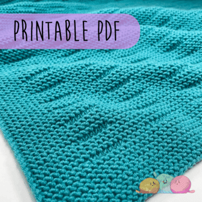 Casper Baby Blanket PDF KNITTING PATTERN