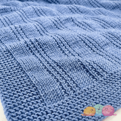 Eric Baby Blanket PDF KNITTING PATTERN