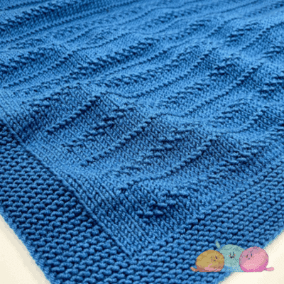 Finley Baby Blanket PDF KNITTING PATTERN