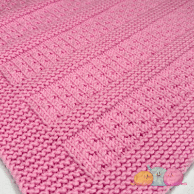 Gracie Baby Blanket PDF KNITTING PATTERN