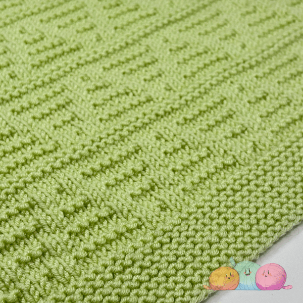 Lilly Baby Blanket PDF KNITTING PATTERN