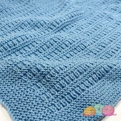 Archie Baby Blanket PDF KNITTING PATTERN