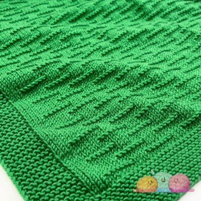 Oscar Baby Blanket PDF KNITTING PATTERN
