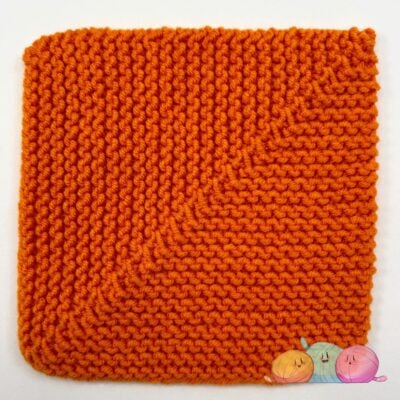Ridged Mitred Square PDF KNITTING PATTERN