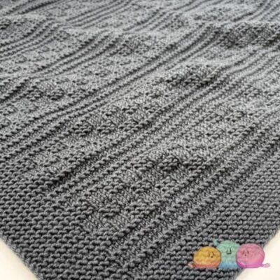 Ellis Baby Blanket PDF KNITTING PATTERN
